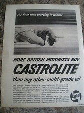 Castrolite motor multi for sale  BRISTOL