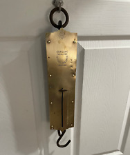 Antique scale brass for sale  Wharton