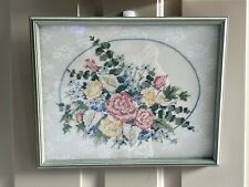 Framed floral cross for sale  Southgate