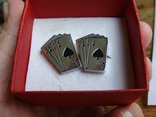 Boutons manchette poker d'occasion  Eaubonne