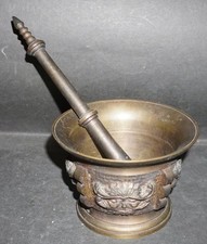 Antiker bronze mörser gebraucht kaufen  Düsseldorf