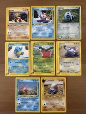 Lotto 8 Carte Pokemon Yuka Morii Eng - Squirtle Omanyte Shuckle Aaron RH comprar usado  Enviando para Brazil