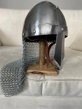 Normannen helm kettenbrünne gebraucht kaufen  Quickborn