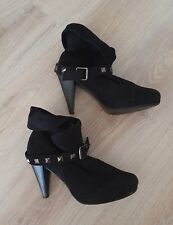 Bottines talons noires d'occasion  Monistrol-sur-Loire