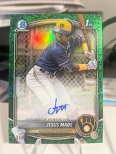 Usado, 2025 Bowman Chrome Jesus Made 1º refratores de grama verde Bowman automático (91/99) comprar usado  Enviando para Brazil