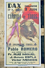 Corrida dax corrida d'occasion  Paris VII