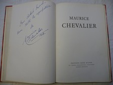 Maurice chevalier dédicace d'occasion  Le Perreux-sur-Marne