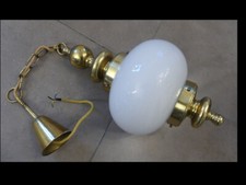 Lampe hängelampe messing gebraucht kaufen  Lindau (Bodensee)