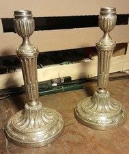 Paire bougeoirs d'occasion Paire bougeoirs d'occasion  Marcilly-le-Hayer