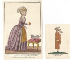 Anciennes gravures mode d'occasion  Lunéville