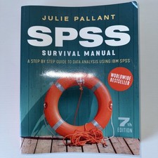Manual de Sobrevivência SPSS 7ª Edição Julie Pallant comprar usado  Enviando para Brazil