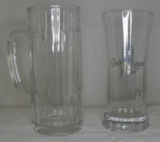 Bierkrug glas 2l gebraucht kaufen  Deutschland