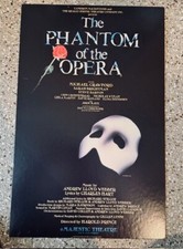 Phantom opera poster for sale  Wolcott