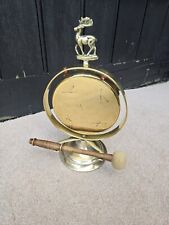 Antique brass gong for sale  MARKET DRAYTON
