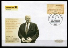 Oskar Schindler (1908-1974). FDC(1). Berlin. BRD 2008 comprar usado  Enviando para Brazil