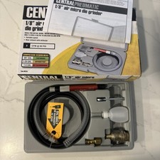 Kit de micro moedor de ar pneumático central 1/8" tipo lápis de alta velocidade com estojo, usado comprar usado  Enviando para Brazil