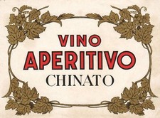 Etichetta liquore vino usato  Italia