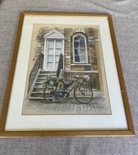 Flower power watercolour for sale  HITCHIN