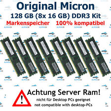 128 GB (8x 16 GB) RDIMM DDR3-1333 HP HPE ProLiant ML350 ML370 Gen6 G6 Server RAM comprar usado  Enviando para Brazil