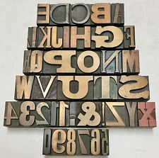 Letterpress wood mixed for sale  UK