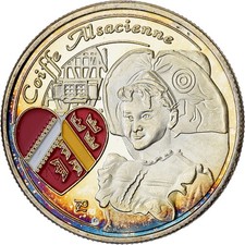 Médaille alsace coiffe d'occasion  Lille-