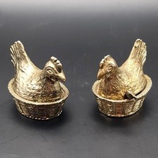 Miniature metal chicken for sale  Eastanollee