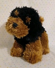 Brinquedos mais bem feitos Rottweiler preto marrom cachorro bicho de pelúcia saco de feijão 8", usado comprar usado  Enviando para Brazil