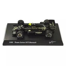 Carro miniatura LOTUS 97T Renault #12 ouro preto Ayrton Senna Circle K em escala 1/64 comprar usado  Enviando para Brazil