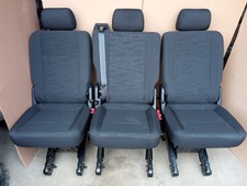 Używany, Obwód 1+1+1 siedzenia VW T5 T6 T6.1 Transporter Caravelle tył pojedynczy składany na sprzedaż  PL