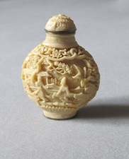 Alte resin schnupftabakflasche gebraucht kaufen  Regensburg