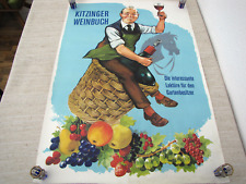 Werbeplakat drogerie kitzinger gebraucht kaufen  Detmold
