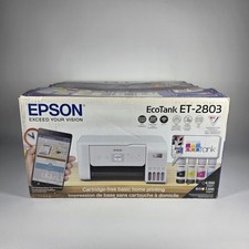 Impressora All-in-One Colorida Sem Fio Epson Eco Tank ET-2803 Nova em Folha Caixa Aberta comprar usado  Enviando para Brazil