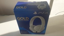 Fone de Ouvido Sem Fio Oficial Sony PlayStation Gold em Branco - EM CAIXA (usado) comprar usado Fone de Ouvido Sem Fio Oficial Sony PlayStation Gold em Branco - EM CAIXA (usado) comprar usado  Enviando para Brazil