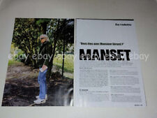 Gerard manset clippings d'occasion  La Bégude-de-Mazenc