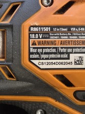 Ridgid r8611501 18v for sale  Kansas City