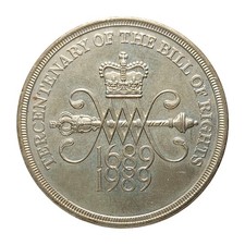 1989 coin 300th for sale  LITTLEHAMPTON