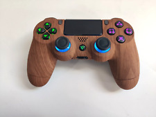 Usado, Controle PS4 personalizado de madeira com 10 opções de cores vibrantes para jogos comprar usado  Enviando para Brazil