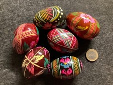 Bunt bemalte stereier gebraucht kaufen  Deutschland