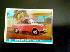 1961 vespa 400 d'occasion  Expédié en Belgium