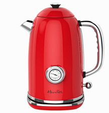 Chaleira elétrica sem fio retrô HARRIET vermelha com manutenção, termômetro 1,8L 1500W comprar usado Chaleira elétrica sem fio retrô HARRIET vermelha com manutenção, termômetro 1,8L 1500W comprar usado  Enviando para Brazil