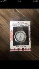 Chronograph style talking for sale  BRADFORD