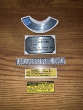 Engine bay decal for sale  Sahuarita