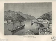 1876= ESPANA = Baia di PASAGES = Stampa Antica = Old Engraving comprar usado  Enviando para Brazil