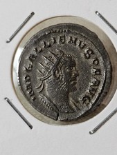 GLA:Antoniniano de Galieno — Reverso Liberalitas estante con plectro y cornucopi comprar usado  Enviando para Brazil