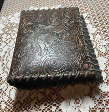 Hand tooled brown for sale  Thorofare