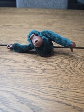 Usado, Chaveiro Kipling Monkey “Patricia” pelúcia polegar sugador macaco gorila verde sem anel comprar usado  Enviando para Brazil