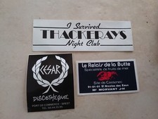 Autocollants discothèque nigh d'occasion  Le Grand-Pressigny