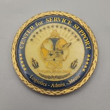 Usado, Moeda desafio USN Center for Service Support Logistics-Admin-Media comprar usado  Enviando para Brazil