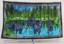 Vintage elephants scene for sale  UK