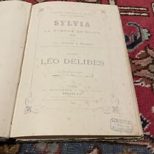 Delibes léo sylvia d'occasion  Albi